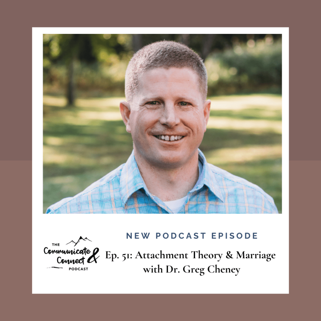 Attachment Theory and Marriage, Episode 51 on The Communicate and Connect Podcast